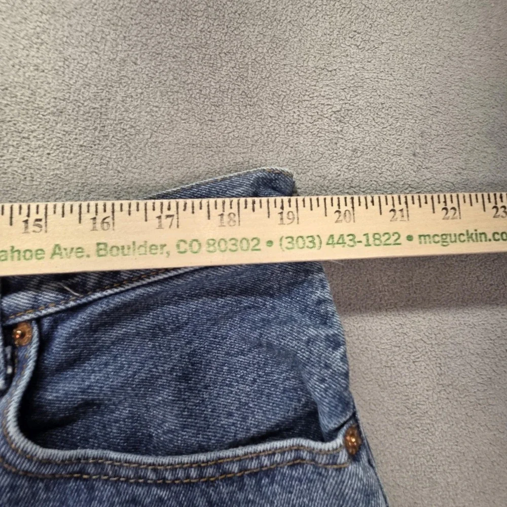 Levis 517 Jeans Mens Medium Wash Blue Denim‎ Bootcut Zip Fly Fits 38x30